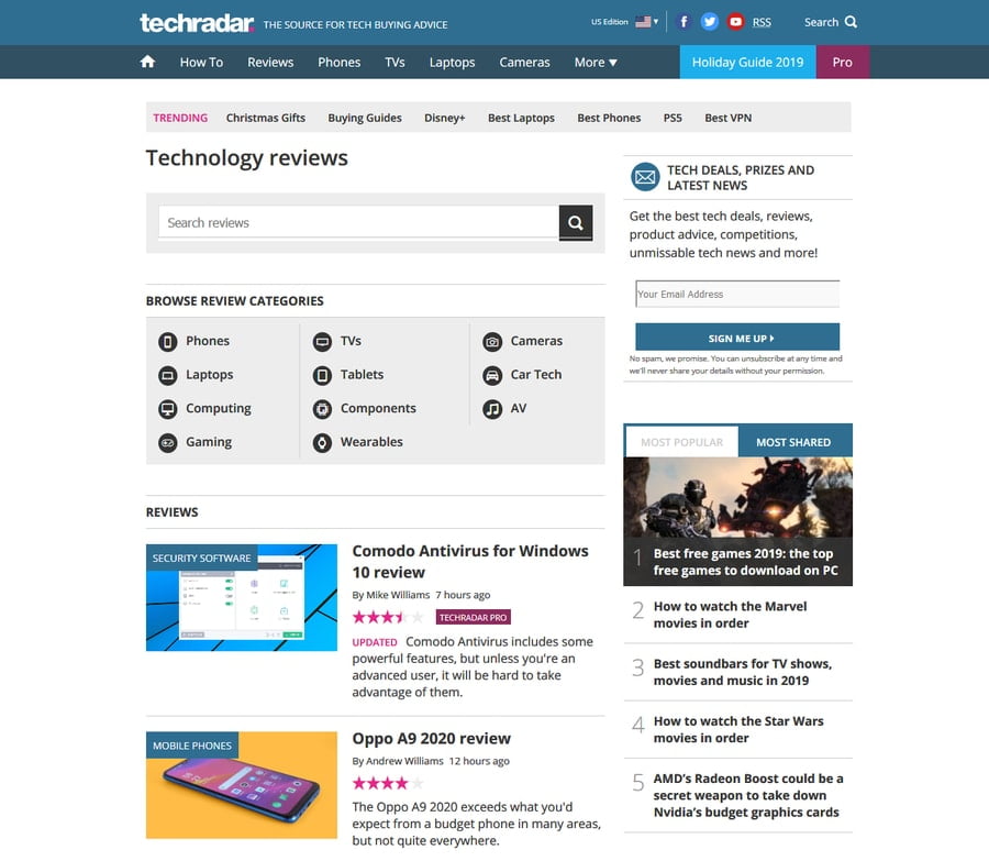 Best Tech Review Websites 2023 Build a Tech Review Site with